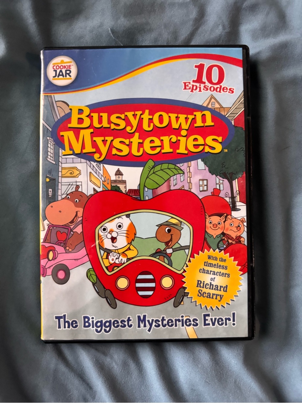 The Busy World Of Richard Scarry "Busytown Mysteries" DVD 10 Eps 2009 Tested